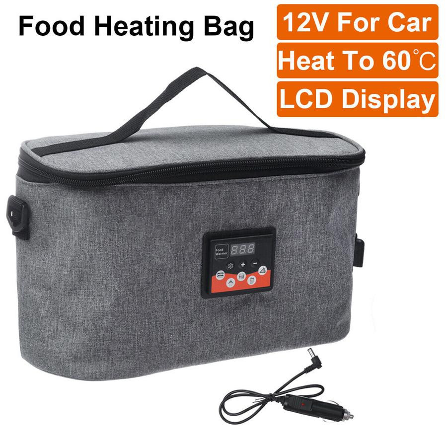 Feiyanautoparts Tragbare 12V Auto Lebensmittelheizung mit LCD Digital Temperaturanzeige, Grau, 8 l - Bild 4
