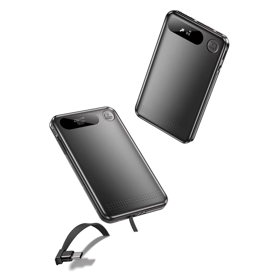 Famue L28 Mini Magnetisches Diktiergerät in Schwarz mit Typ-C-Anschluss und 64GB/128GB Speicher für Smartphone-Synchronisation - Bild 2