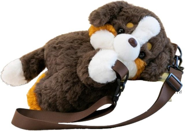 Discover Intime Tiere Grüne Schildkröte Rucksack, Umhängetasche, braun, ab 3 Jahre - Bild 1