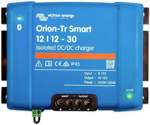 Victron Energy Orion-Tr Smart DC-DC Wandler 12/12-30 360W mit Bluetooth in Blau - Bild 1