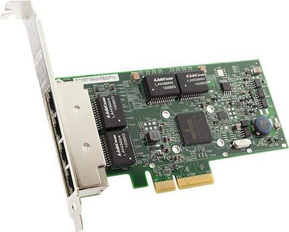Lenovo ThinkSystem Broadcom NetXtreme PCIe 1Gb 4-Port RJ45 Ethernet Adapter 7ZT7A00484 - Bild 1