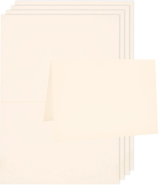 Rico Design Paper Poetry Luxury Karten A6 Elfenbein - Bild 1