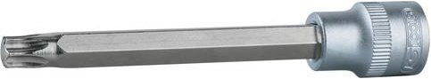 KS Tools Bit-Stecknuss TX T55 lang 3/8 Zoll in Silber aus Edelstahl - Bild 1