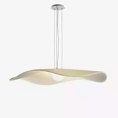 Bover Mediterrània LED Pendelleuchte in Weiß und Silber mit warmweißem Licht - Bild 1