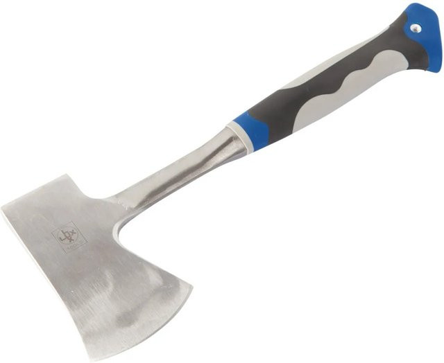 LUX-TOOLS Beil Professional aus Ganzstahl in Silber, 600 g - Bild 1