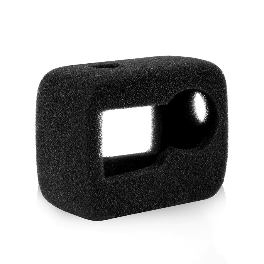 PULUZ Hochdichte Schaumstoff-Kameraschutzhülle für DJI Osmo Action 6, Action 5 Pro, Action 4 und Action 3 in Schwarz zur Reduzierung von Windgeräuschen - Bild 2