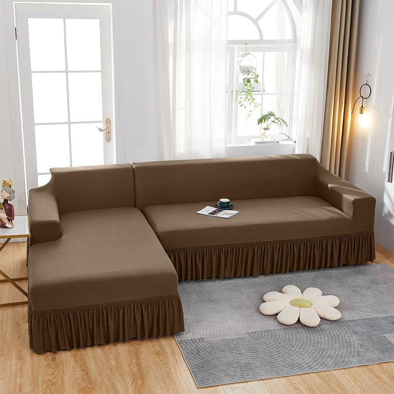 Rutschfester Stretch-Sofabezug von Yiran Furniture für 1 Sitz, violett - Bild 1