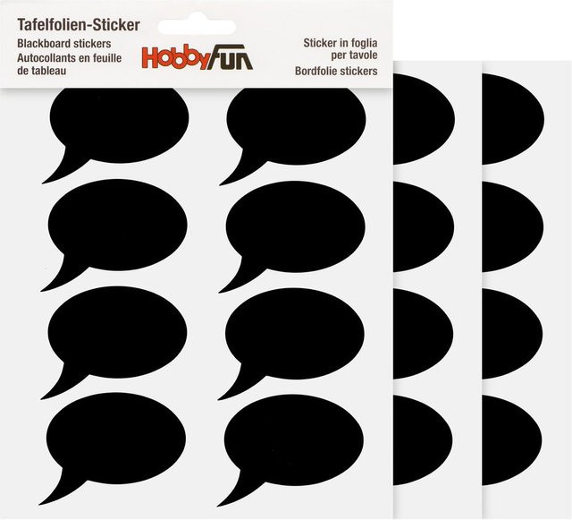 Tafelfolien-Sticker Sprechblase - Bild 1