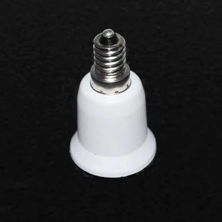 GGBEE E14 zu E27 Lampenfassung Konverter Adapter in Weiß - Bild 3