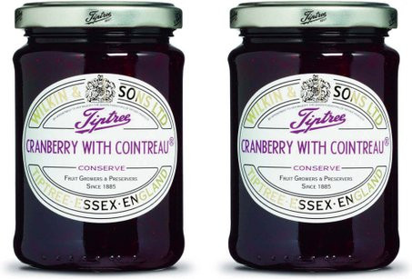 Wilkin and Sons Cranberrykonfitüre mit Cointreau 2 x 340 g