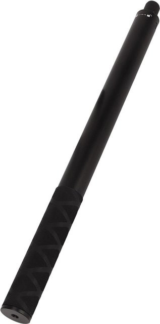Koogeelife Unsichtbarer Selfie-Stick mit Schraubstange, tragbarer ausziehbarer Selfie-Stick für One Rs X2 X3, Schwarz - Bild 1