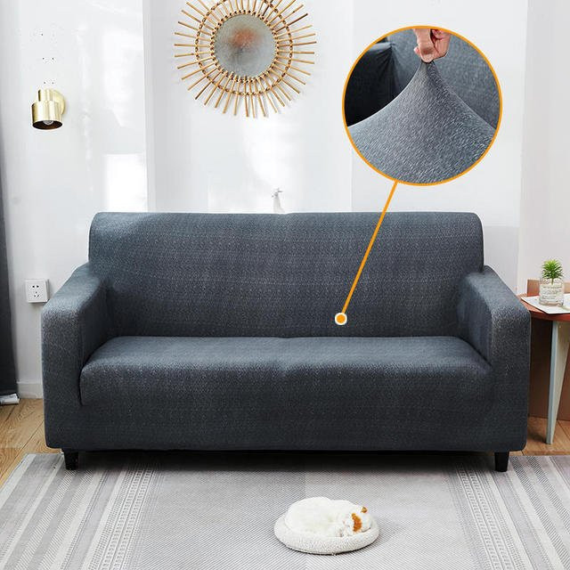 Housmife Elastischer Sofabezug mit Blumenmuster für 2-Sitzer, Breite: 145-185 cm - Bild 1