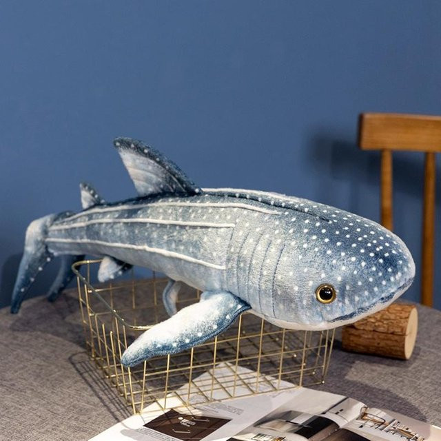 Kidsly Blauhai Plüschtier, 60 cm, blau, ab 14 Jahren - Bild 1