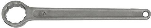 KS Tools Einringschlüssel aus Chrom-Vanadium in Silber, 13,0 mm - Bild 1