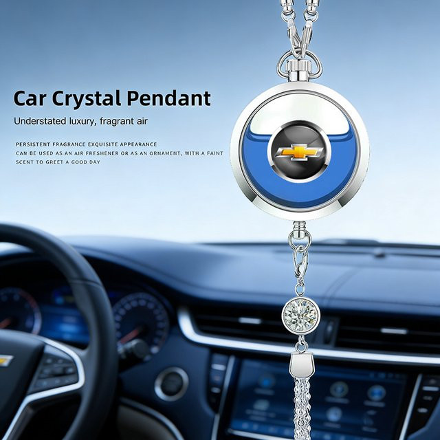 Nobility Crystal Auto-Parfümanhänger, Unisex - Bild 1