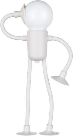 LED-Nachttischlampe in Weiß mit Saugnapf und DIY-Form für Kinderzimmer - Bild 1