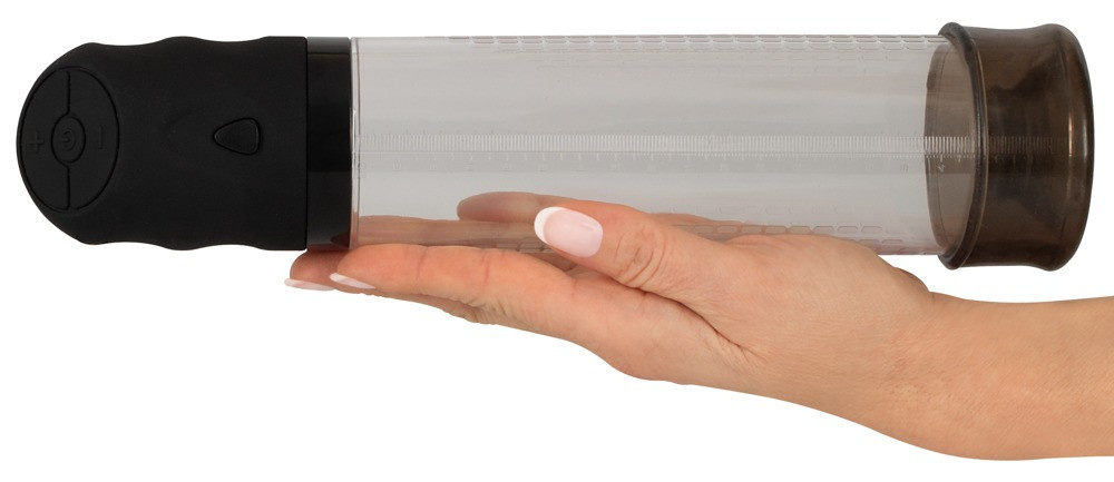 ORION Automatische Penispumpe mit 4 Saugmodi und Air Release Button, transparent - Bild 3