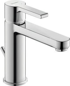 Duravit Waschtisch-Einhebelmischer mit schwenkbarem Auslauf und Pop-up-Abfluss in Chrom - Bild 1