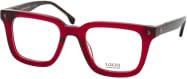 Lozza VL 4334 Korrektionsbrille, Vollrand, Quadratisch, Rot, Herren, Kunststoff - Bild 1