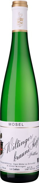 Egon Müller Wiltinger Braune Kupp Riesling Spätlese Weißwein 2019 0,75 l - Bild 1