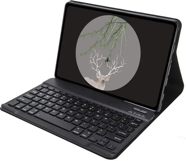 Xiaomi Tastaturhülle für Redmi Pad 2 und Redmi Pad 2 SE 9,7 Zoll mit abnehmbarer kabelloser Bluetooth-Tastatur in Schwarz (Spanisch) - Bild 1