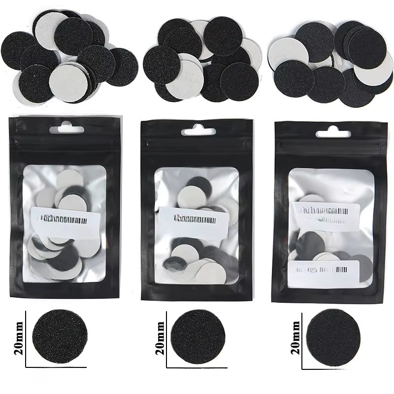 TFSCLOIN Ersatz Schleifpapier Scheiben für Pediküre, 50 Stück, Unisex - Bild 2