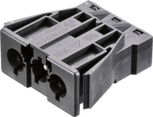 Bachmann 375.506 Steckdose Schwarz bündig eingebaut aus Kunststoff - Bild 1