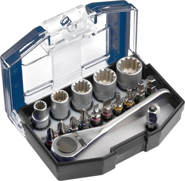 kwb Bitbox Bits und Steckschlüssel Set mit Ratsche in Multicolor - Bild 1