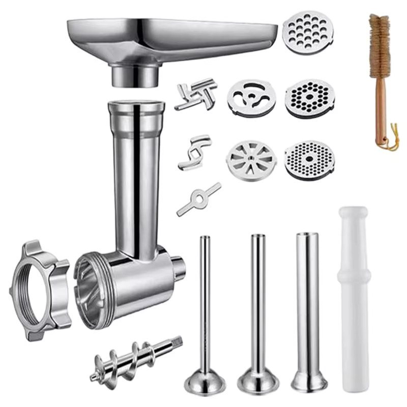 KitchenAid A65T Edelstahl Mühlenaufsatz für Standmixer in Silber - Bild 1