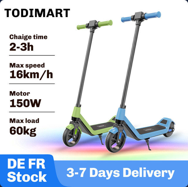 TODIMART T1 Elektroroller, E-Scooter, ab 6 Jahre - Bild 1