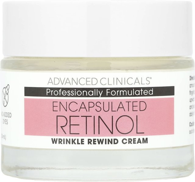 Advanced Clinicals Retinol Antifaltencreme, 74 ml, Trockene Haut - Bild 1