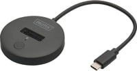 Digitus DA-71547 USB-C M.2 NVMe und SATA SSD Dockingstation, Schwarz - Bild 1