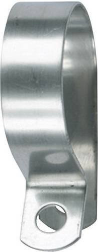 HellermannTyton Befestigungsschelle AFCSS12-SS-ML aus Edelstahl, Farbe Silber, Durchmesser: 12 mm - Bild 1