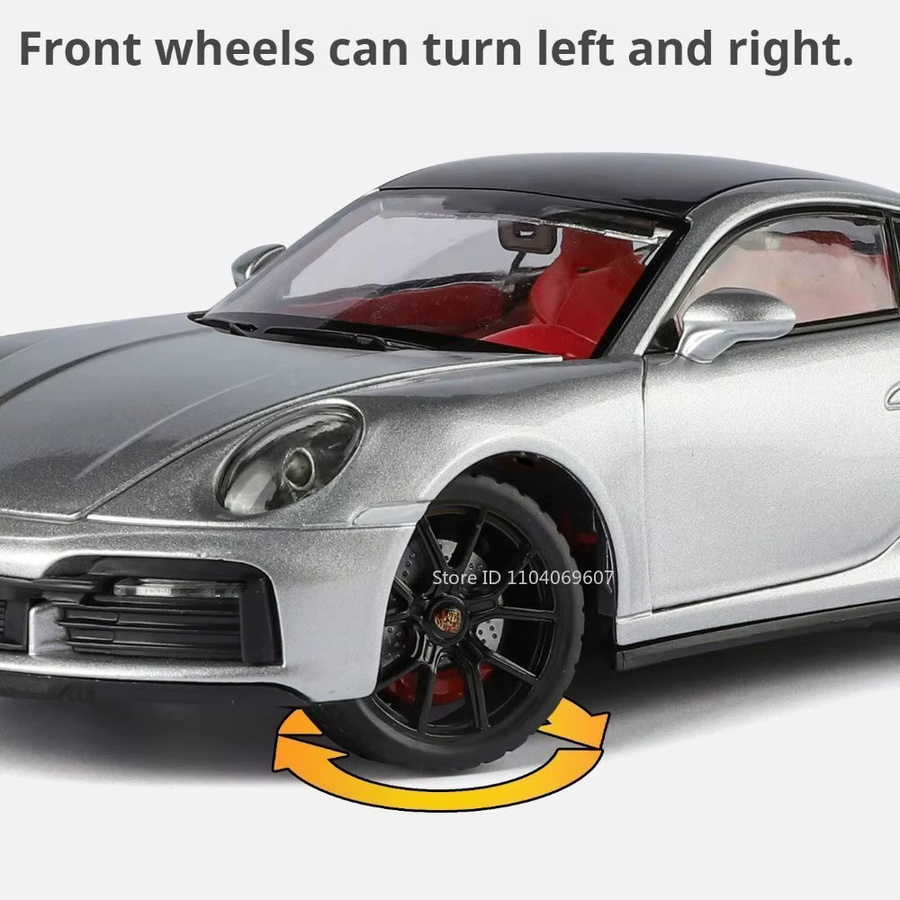 MAKEDA 911 Panamera Modell Sportwagen, 1:24, mit Licht und Sound - Bild 2