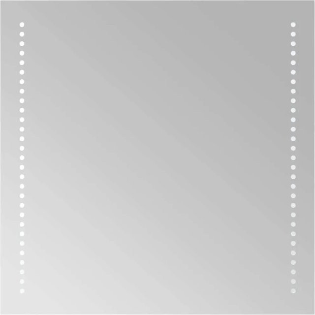 vidaXL LED-Badspiegel aus Glas mit IP65 Schutzart, B/H: 50 x 50 cm - Bild 1