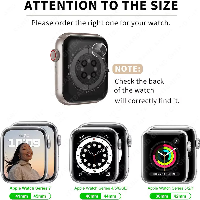 HUBANDE Displayschutzfolie für Apple Watch, Silikon, Weiß, Unisex - Bild 5