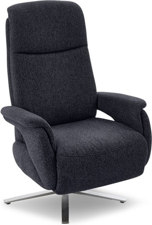 Relaxsessel MONDO MENTO LAZYLINE in Blau mit Stoffbezug und Armlehnen