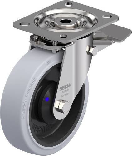 Blickle Edelstahl-Lenkrolle LX-POEV 125XKA-ST-SG mit Rad-Durchmesser 125 mm und einer Tragfähigkeit von 250 kg - Bild 1