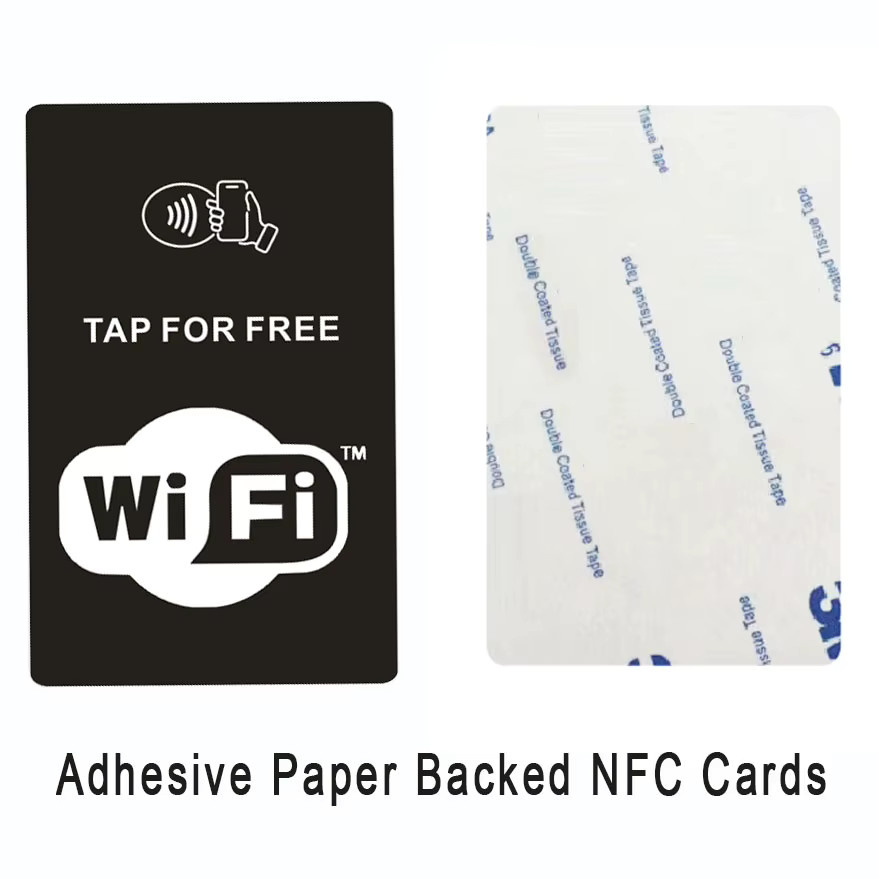 MochuaRFID NFC-Karte zum nahtlosen Teilen deines WLANs in Schwarz - Bild 2