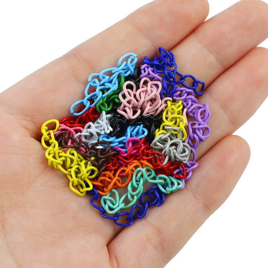 JHNBY Halskette Armband Verlängerungskette, Zinklegierung, Bunt, Unisex - Bild 2