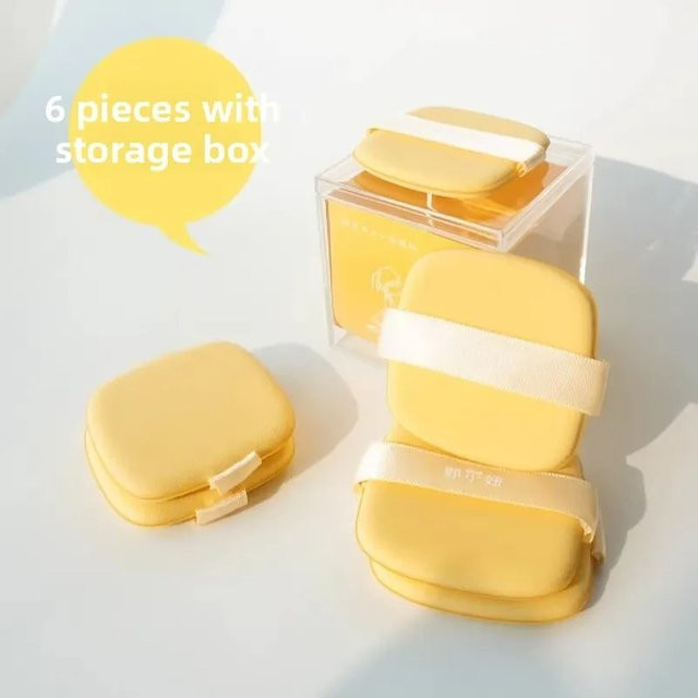 GUOXIAONIU Make-up-Puff, 6 Stück, Unisex - Bild 1