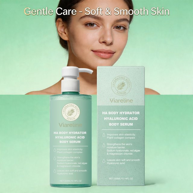 Viareline Körperserum mit Hyaluronsäure, 300 ml, Unisex - Bild 1