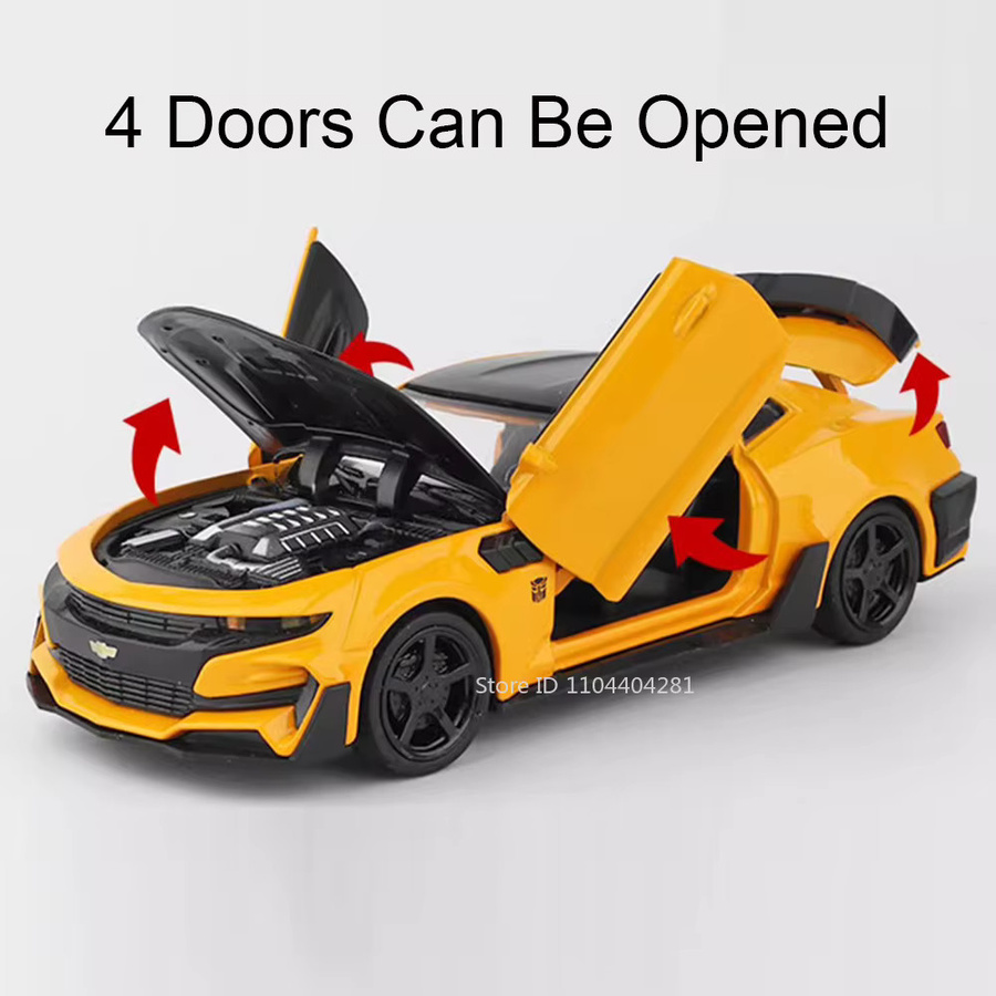MAKEDA Camaro Diecast Modell, 1:32, Metall, mit Sound und Licht - Bild 3