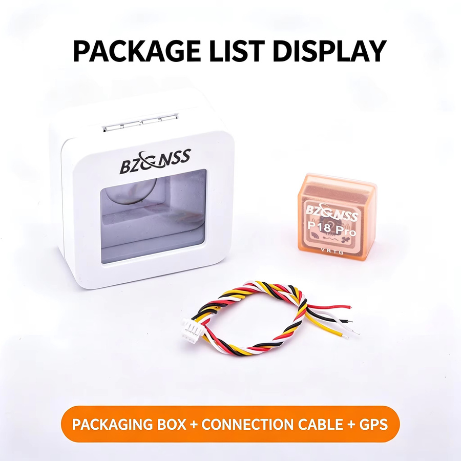 BZGNSS P18 Pro GNSS GPS-Modul für FPV-Drohnen mit hoher Präzision und Störungsschutz, kompatibel mit Betaflight und INAV - Bild 2