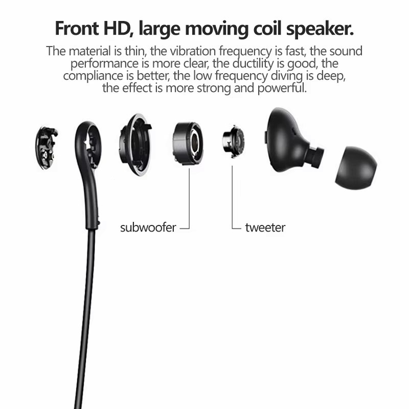 Samsung USB-C In-Ear Kopfhörer mit 3,5mm Anschluss in Schwarz für Galaxy S23 S22 S21 Ultra Plus und A54 A34 A53 Zubehör - Bild 2