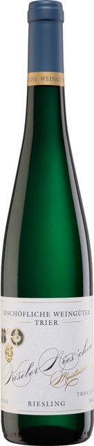 Bischöfliche Weingüter Trier Riesling Weißwein, Mosel, 2021, trocken, 0,75 l - Bild 1