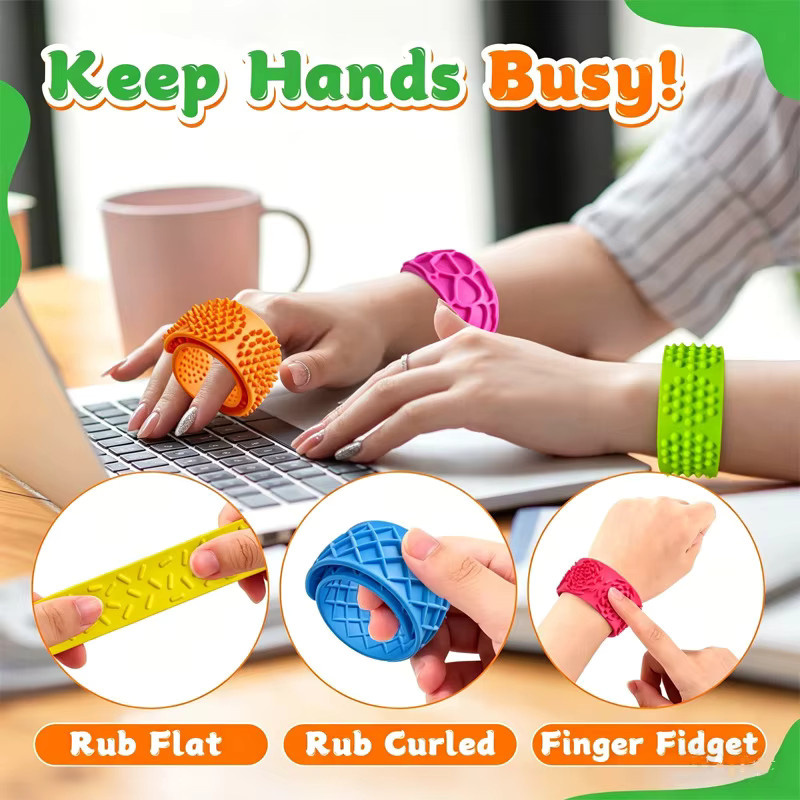 hairun Slap-Armbänder, Silikon, Kinder - Bild 3
