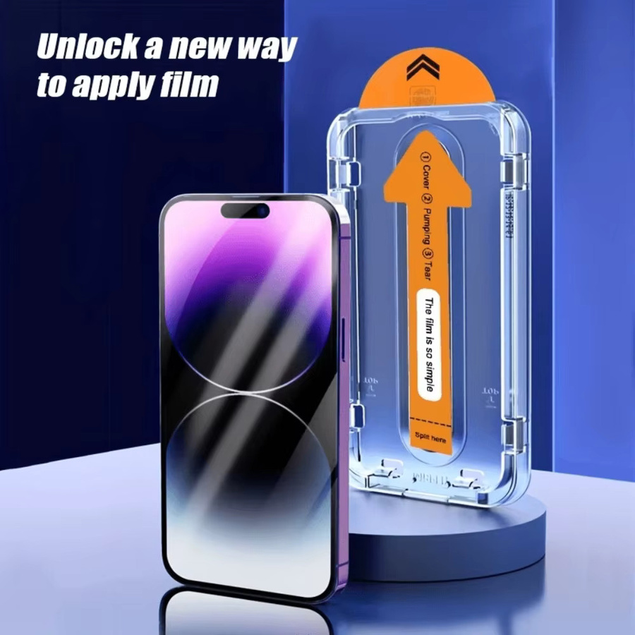 NNBILI 5er Pack Displayschutzfolie mit oleophober Beschichtung für iPhone 17, 16, 15, 14, 13, 12, 11 Pro Max und Air, transparent - Bild 5