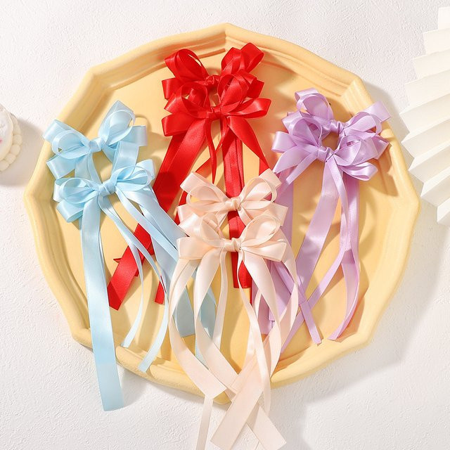 BABY BOWS Haarspangen mit Schleifen und Quasten, 2 Stück, Damen - Bild 1