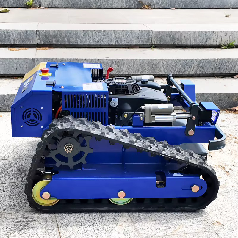TONGZHONG Ferngesteuerter Rasenmäher mit LONCIN AWY-550 Motor in Blau für komplexes Gelände - Bild 3